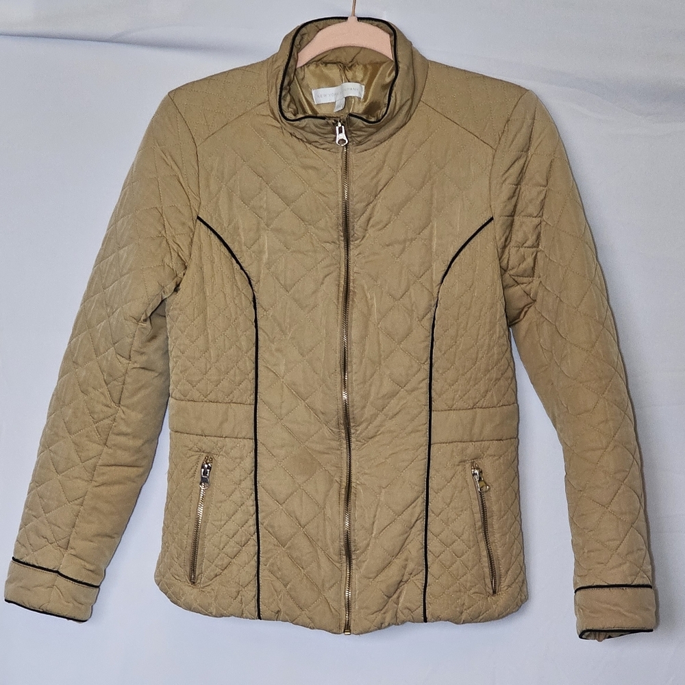 Women's Quilted New York & Company Carmel Jacket Sz Small